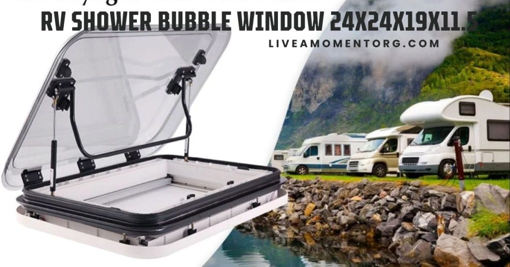 RV Shower Bubble Window 24x24x19x11.5